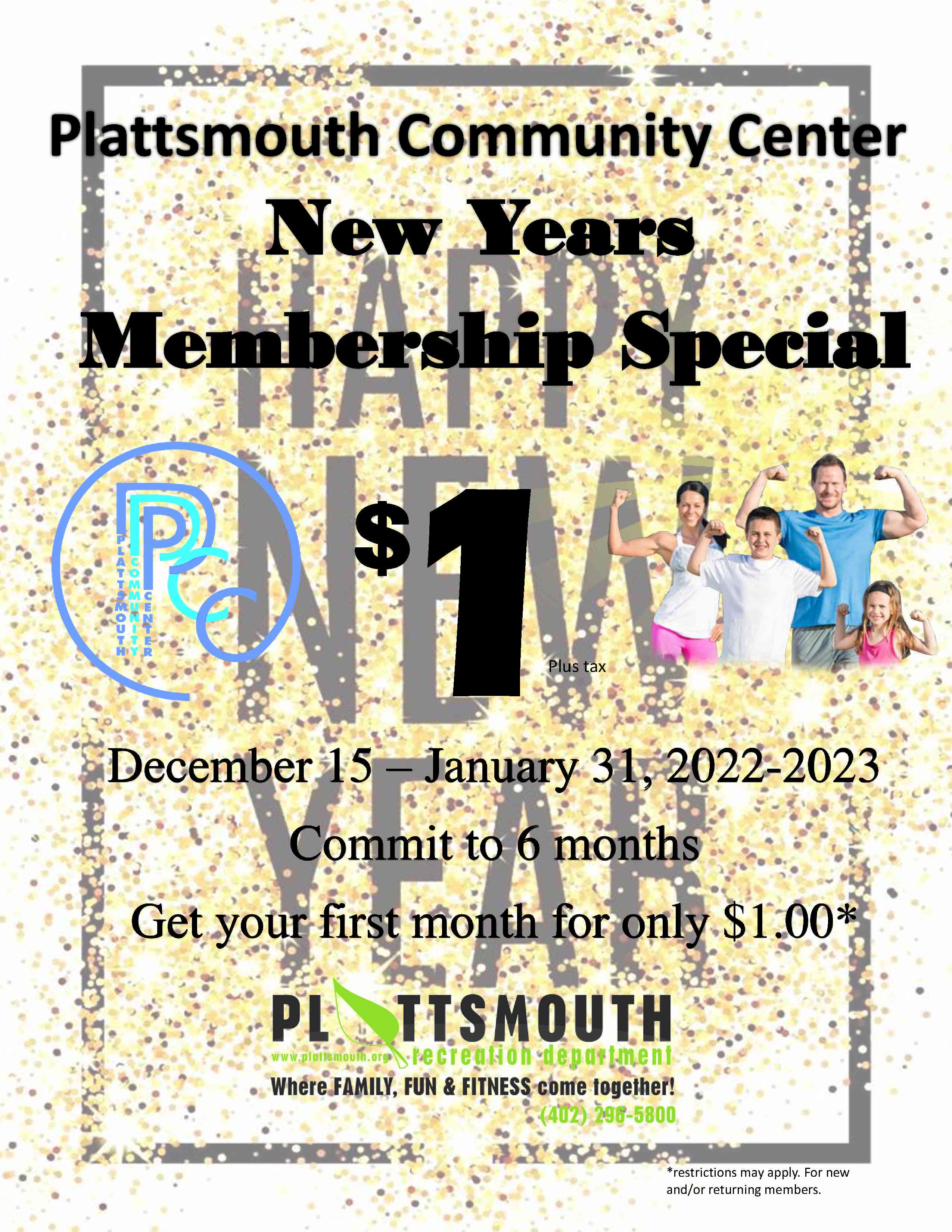 New Year Membership Special Flyer 20221